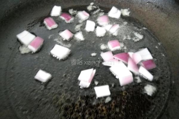 炒馄饨的做法图解4