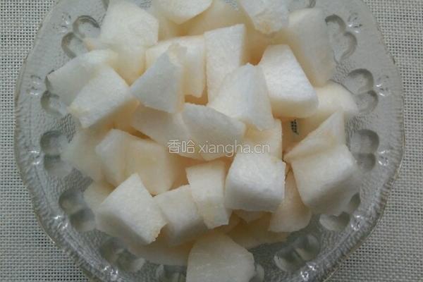 蜂蜜炖梨的做法图解2