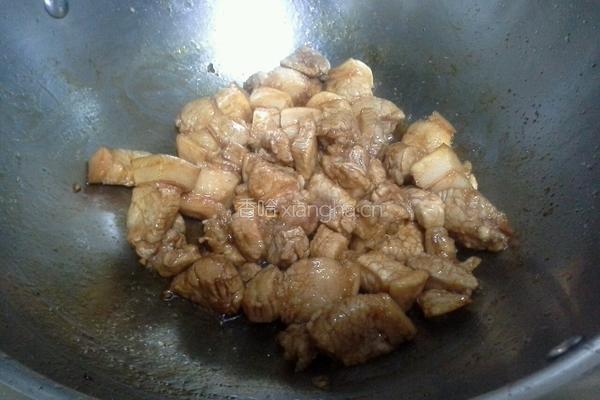 鸡蛋红烧肉的做法图解6