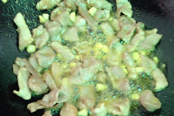 秋葵炒键子肉的做法图解7