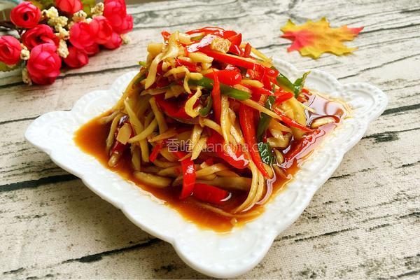 凉拌嫩姜的做法图解10