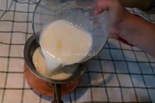 蜜豆双皮奶的做法图解5