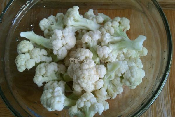番茄鸡蛋炒花菜的做法图解4