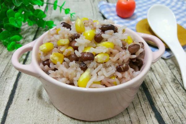 红豆米饭的做法图解9