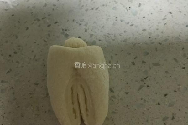 猪手(招财)花卷的做法图解10