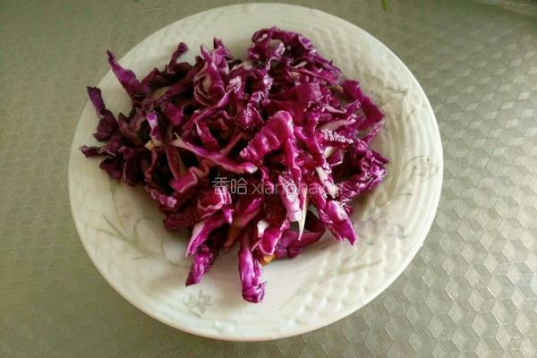 蒜茸苦菊拌晶粉的做法图解3