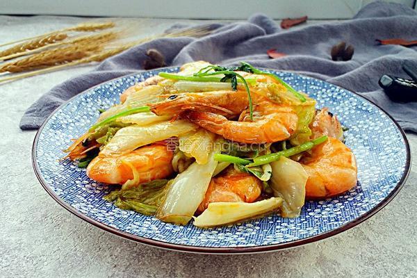 大白菜炖虾的做法图解8