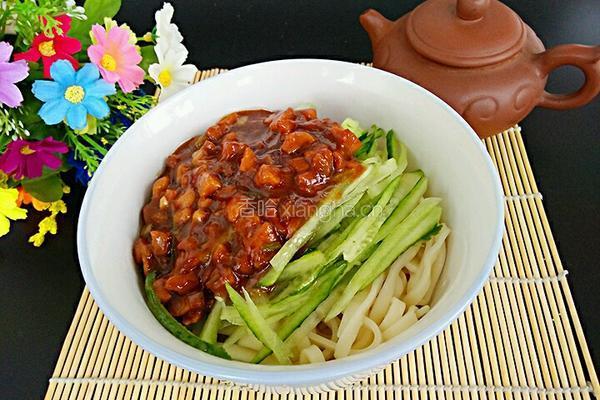 黄豆酱香凉拌面的做法图解10