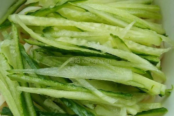 黄豆酱香凉拌面的做法图解9