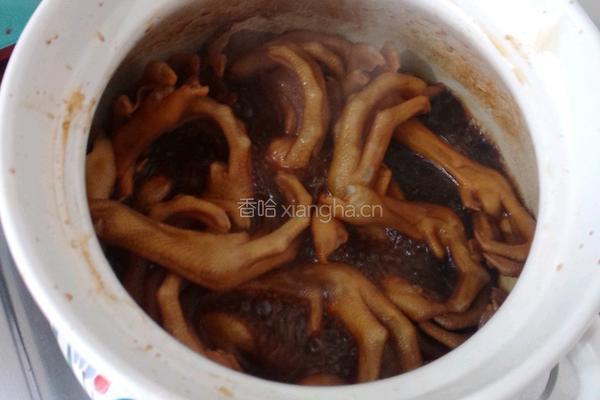 卤鸭脚的做法图解2