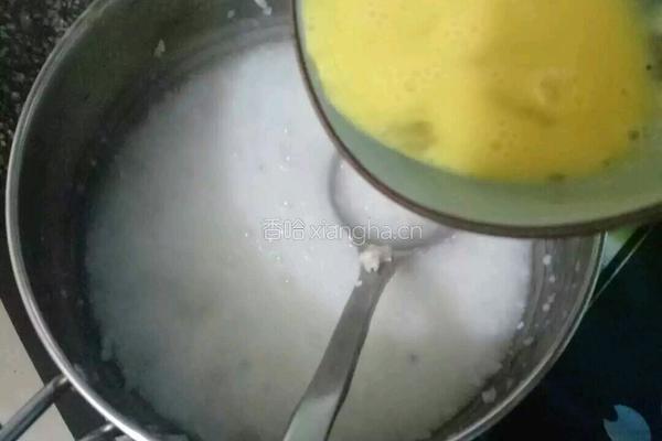 鸡蛋瘦肉粥的做法图解6