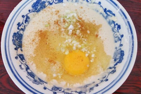 小米煎饼的做法图解3