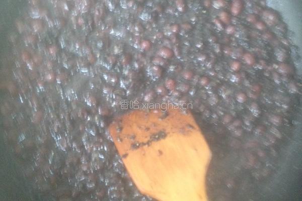 芝麻紅豆馅的做法图解3