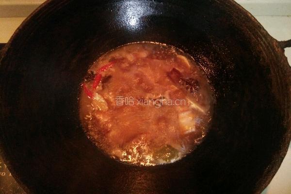 百叶烧肉的做法图解11