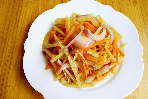 沂蒙炒三样的做法图解6