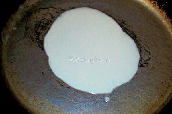 烙饼摊鸡蛋的做法图解4