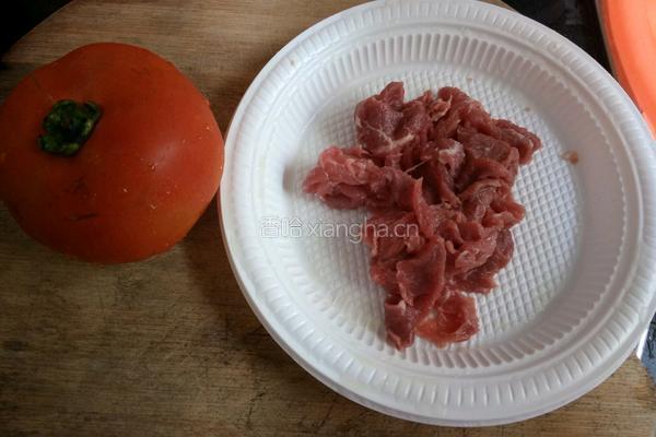 蕃茄牛肉的做法图解1
