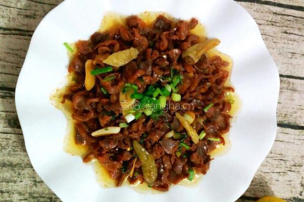 泡椒炒鸡胗的做法图解9