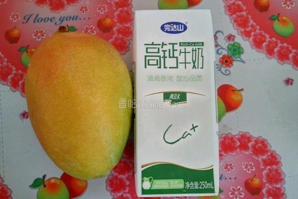 芒果红豆西米露的做法图解3