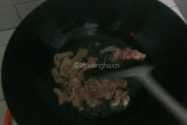 青椒胡萝卜炒肉的做法图解5
