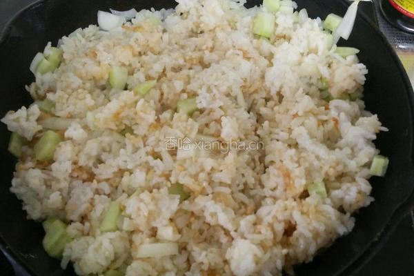 鸡蛋焗饭的做法图解4