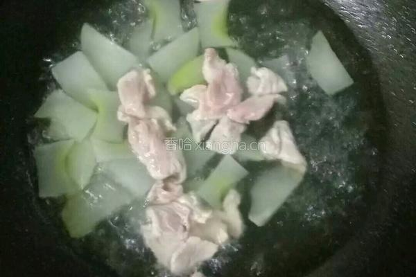 蔬菜肉片汤的做法图解5