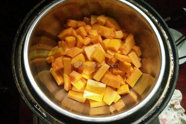 南瓜芝麻煎饼的做法图解4