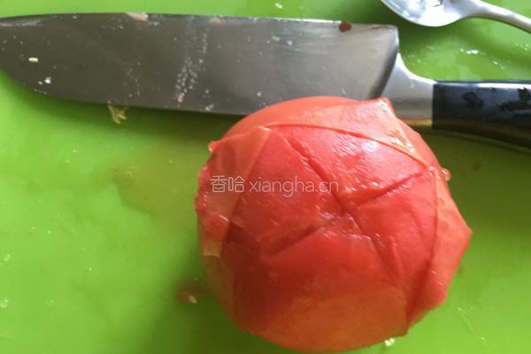 洋白菜炒西红柿的做法图解2