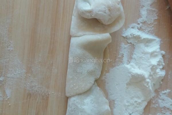 玫瑰花水煎饺的做法图解5
