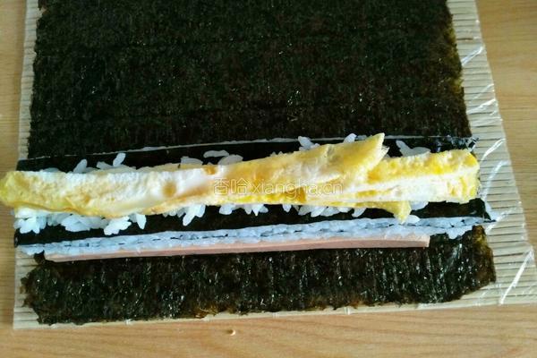 方型花样寿司的做法图解6