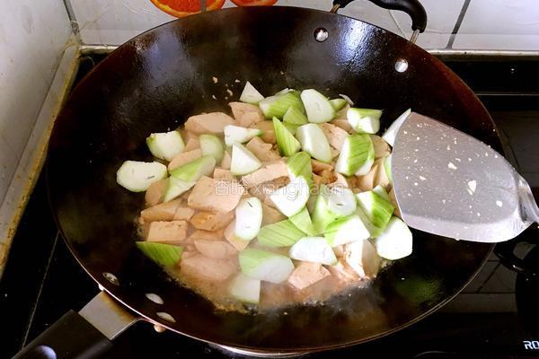 丝瓜豆腐的做法图解8
