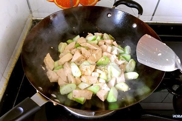 丝瓜豆腐的做法图解10