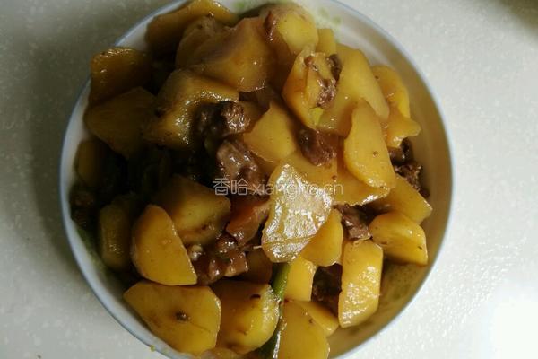 土豆炖牛肉的做法图解5