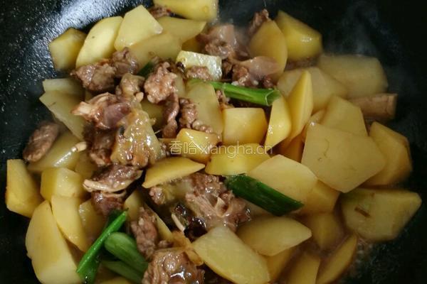 土豆炖牛肉的做法图解3