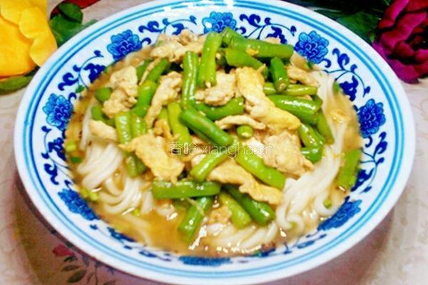 豆角鸡蛋打卤面的做法图解17
