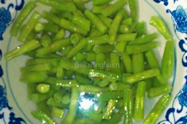 豆角鸡蛋打卤面的做法图解4