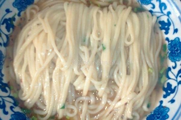 豆角鸡蛋打卤面的做法图解16