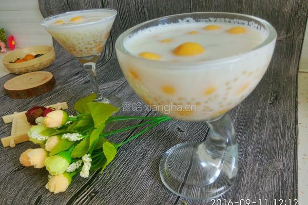 奶香地瓜西米露的做法图解16