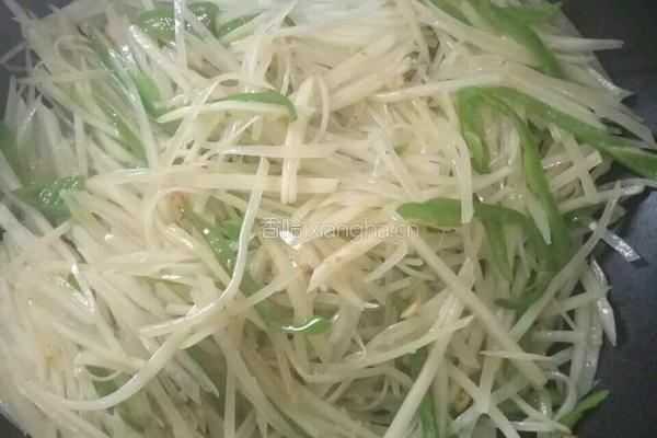青椒土豆丝的做法图解8