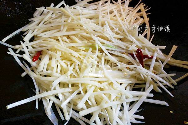 酸辣土豆丝的做法图解7