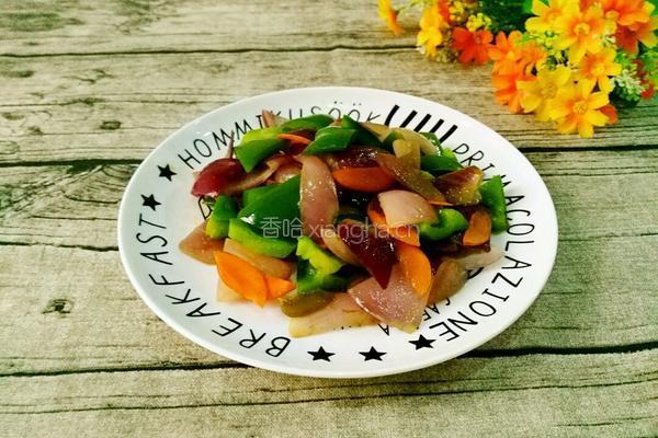 青椒洋葱的做法图解8