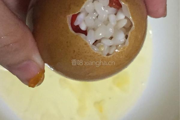 糯米蛋（土豪蛋）的做法图解4