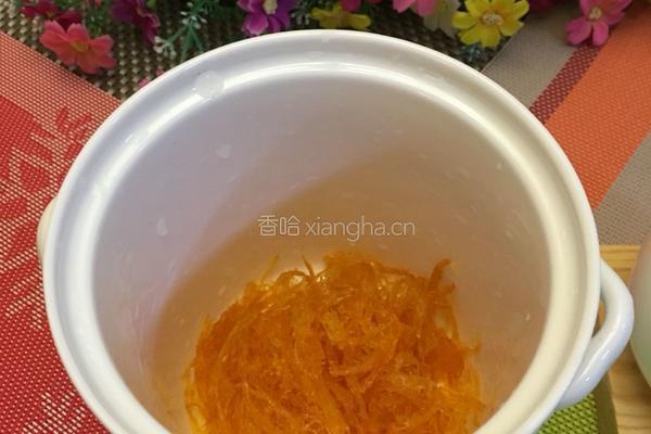 木瓜牛奶炖燕窝的做法图解7