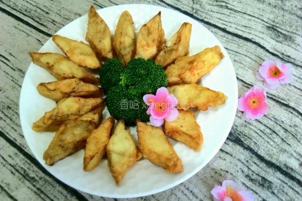 油炸香酥茄子的做法图解9