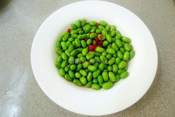 剁椒腌毛豆的做法图解5