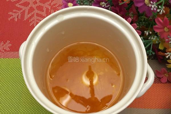 燕窝木瓜炖牛奶的做法图解8