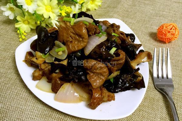 炒花肠的做法图解8