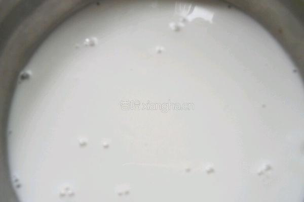 椰汁黑糖千层糕的做法图解4