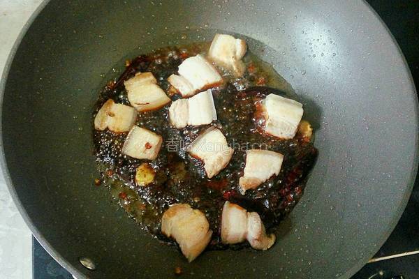 红烧肉炖蘑菇的做法图解8