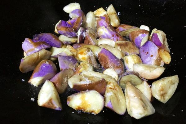 蒜烧茄子的做法图解8